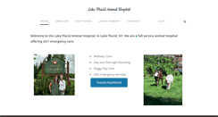 Desktop Screenshot of lakeplacidanimalhospital.com